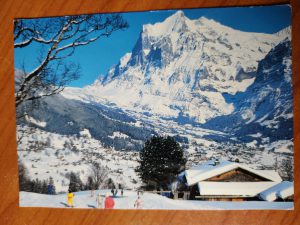 Postcard Wetterhorn
