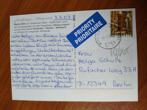 Postcard Maria Alm - Image 2