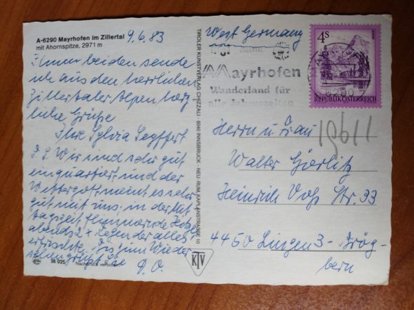 Postcard Mayrhofen Zillertal - Image 2