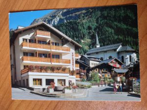 Postcard Leukerbad Loeche Les bains