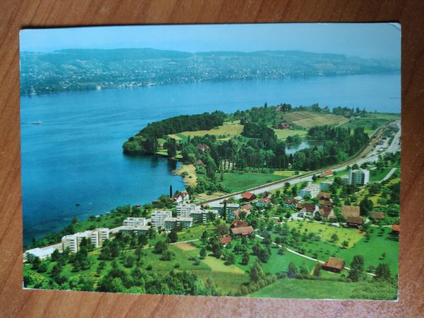 Postcard Au am Zurichsee