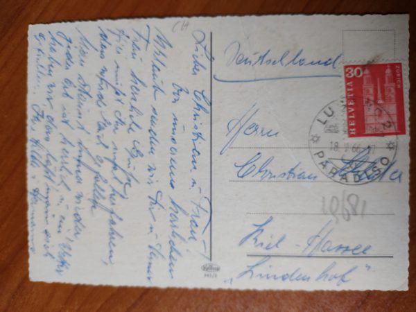 Postcard Lugano Souvenir - Image 2