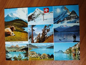 Postcard Swiss