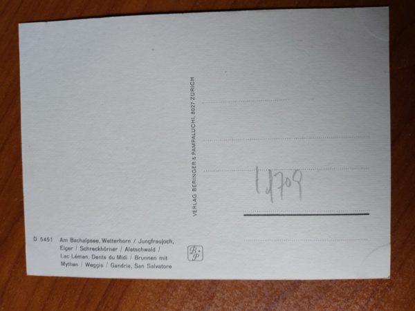 Postcard Swiss - Image 2