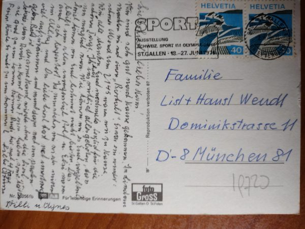Postcard St Gallen - Image 2