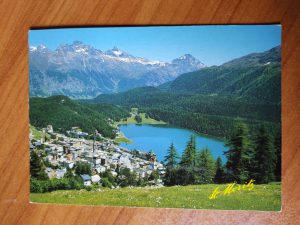Postcard St Moritz