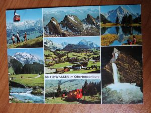 Postcard Unterwasser