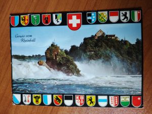 Postcard Rheinfall