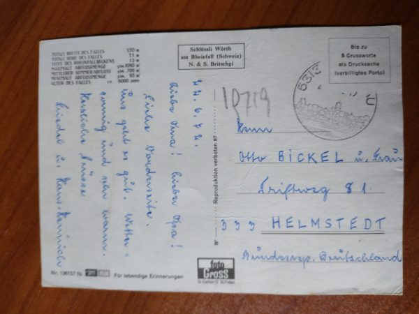 Postcard Rheinfall - Image 2