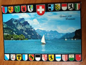 Postcard Gruss vom Walensee