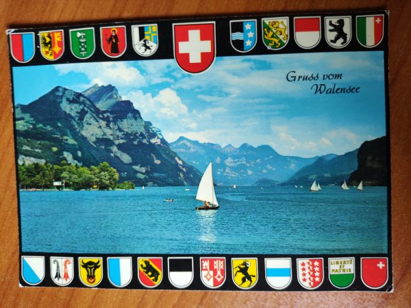 Postcard Gruss vom Walensee