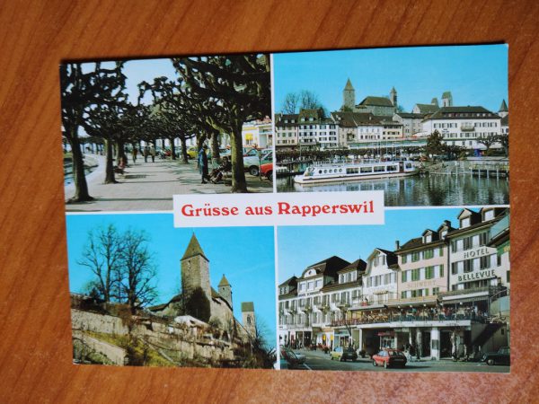 Postcard Grusse aus Rapperswil
