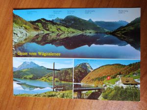 Postcard Gruss vom Wagitalersee