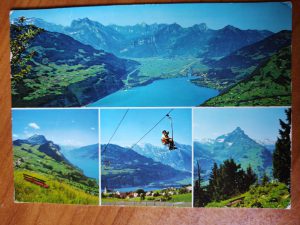 Postcard Kurort Amden