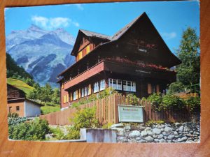 Postcard Trun Ferienheim mit Hospiz