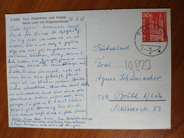 Postcard Trun Ferienheim mit Hospiz - Image 2