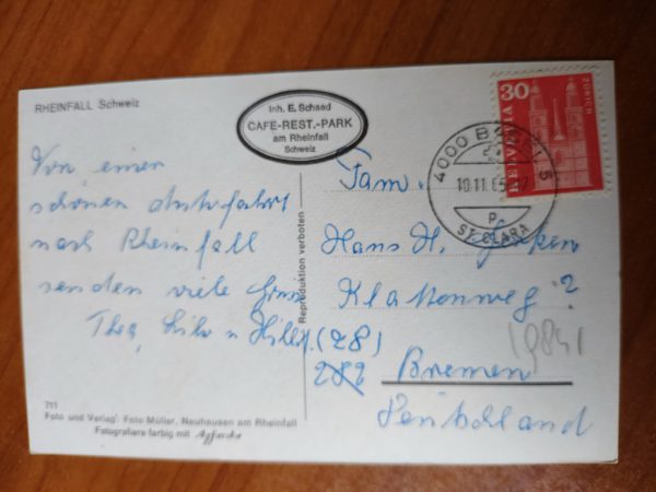 Postcard Rheinfall - Image 2