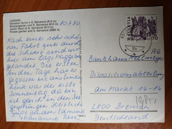 Postcard Lugano - Image 2