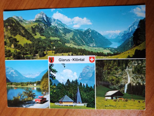Postcard Glarus Klontal
