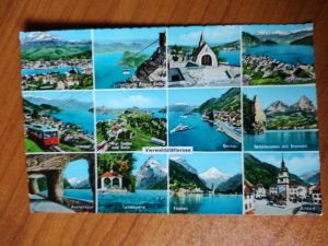 Postcard Vierwaldstattersee
