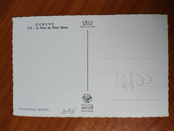 Postcard Geneve - Image 2