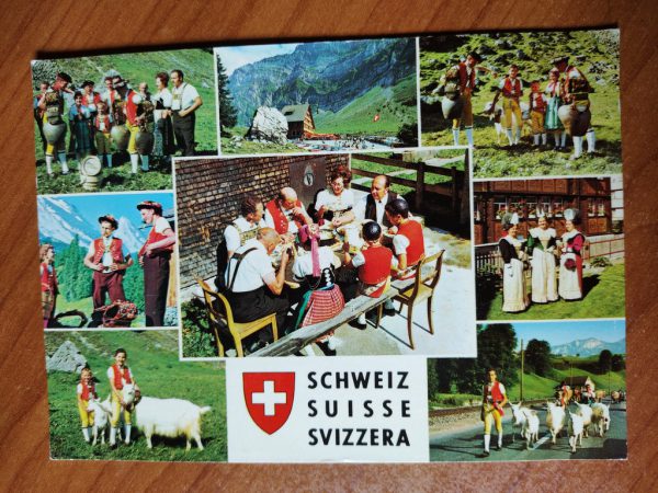 Postcard Suisse Schweiz