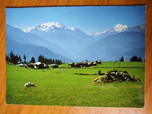 Postcard Kastler mit Wallis