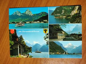 Postcard Vierwaldstattersee