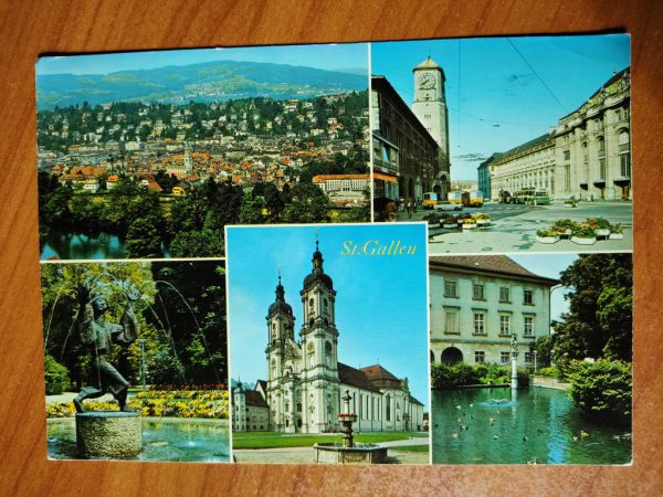 Postcard Sankt Gallen