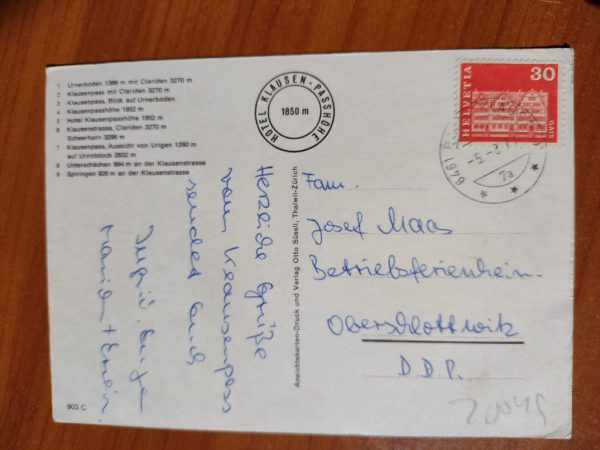 Postcard Klausenpass - Image 2