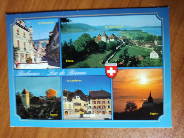 Postcard Lac de Bienne