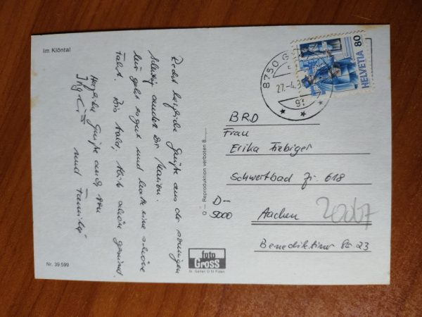 Postcard Im Klontal - Image 2
