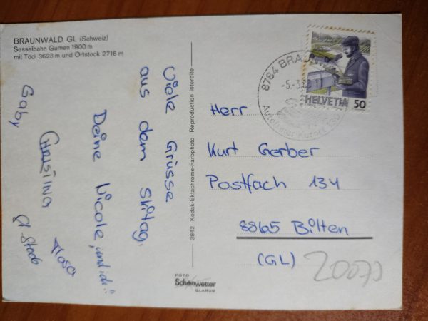 Postcard Braunwald - Image 2