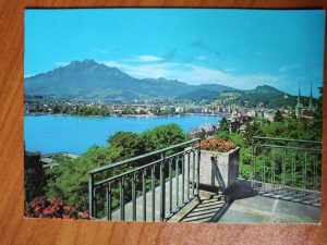 Postcard Luzern Pilatus