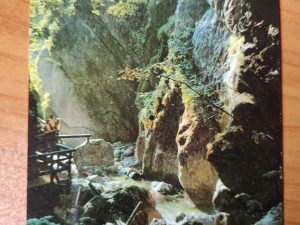Postcard Seisenberg Klamm