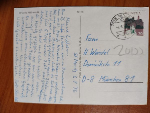 Postcard St Moritz - Image 2