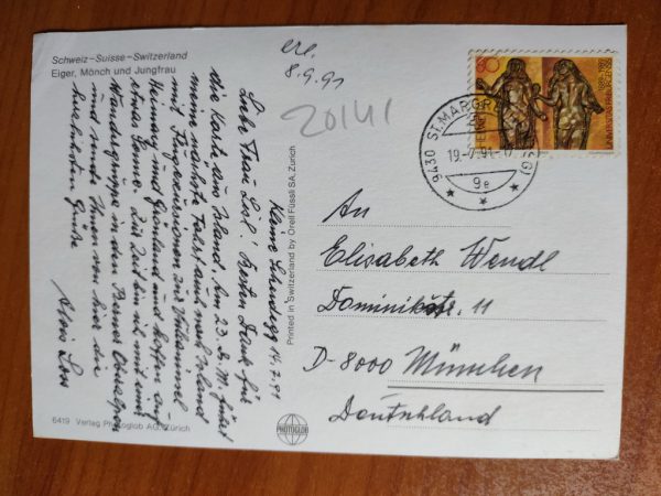 Postcard Eiger Jungfrau - Image 2