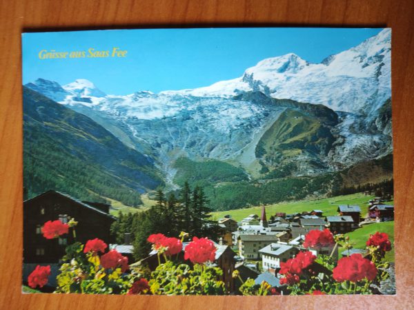 Postcard Saas Fee