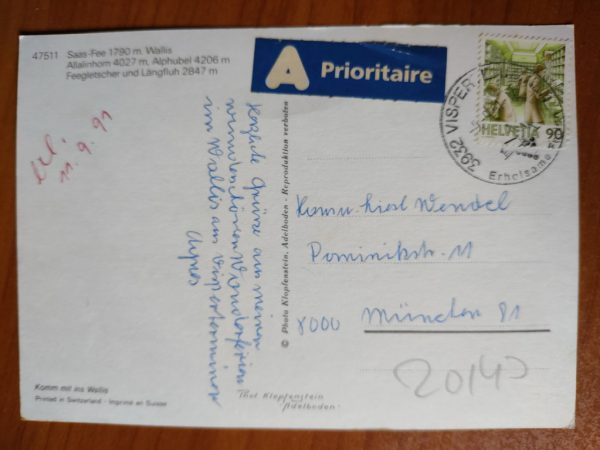 Postcard Saas Fee - Image 2