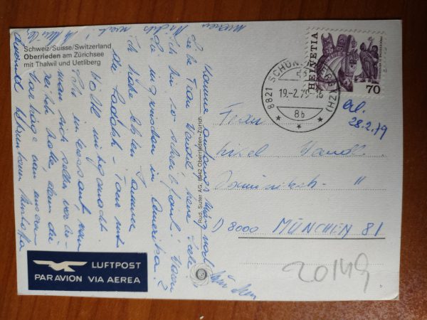 Postcard Oberrieden - Image 2