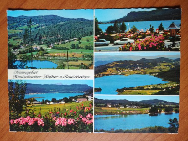 Postcard Feriengebiet Rauschelesee
