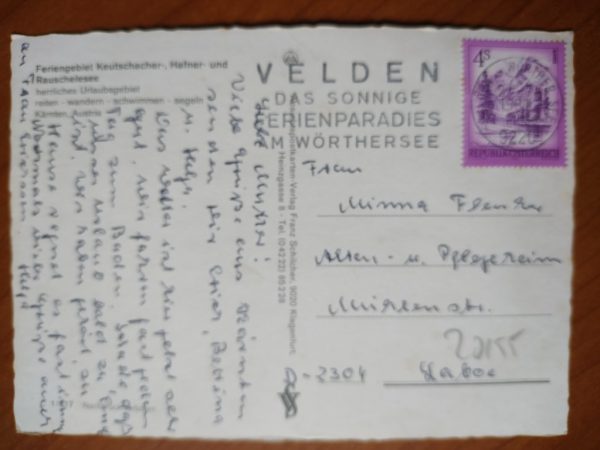 Postcard Feriengebiet Rauschelesee - Image 2