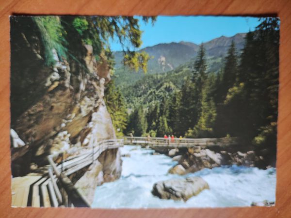 Postcard Weilerbrucke bei Oetz