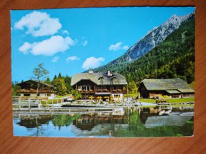 Postcard Jagersee Salzburger Land