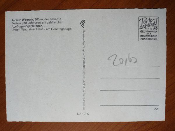 Postcard Wagrein - Image 2