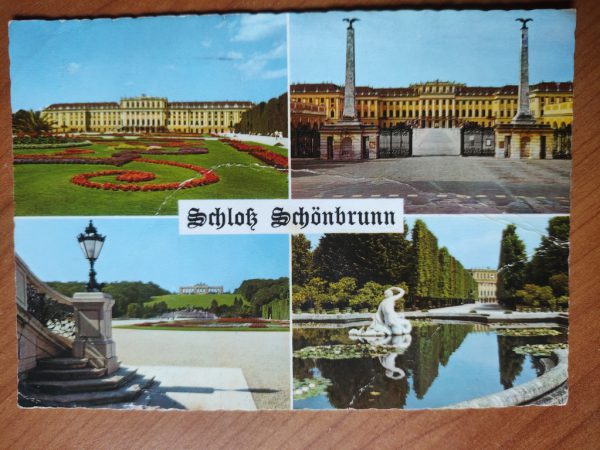Postcard Schloss Schonbrunn Wien