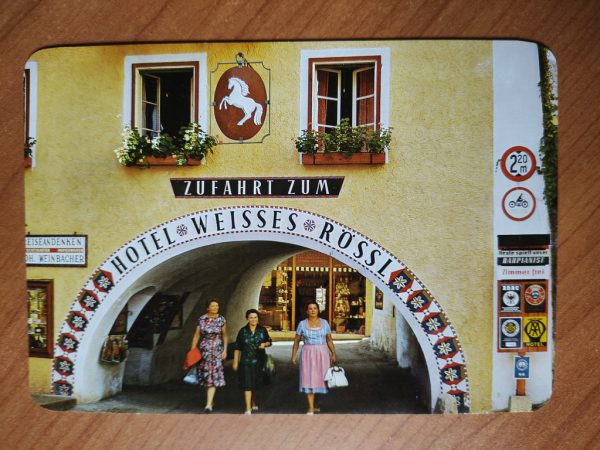 Postcard Hotel Weisses Rossl Sankt Wolfgang