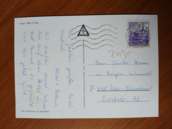 Postcard Galtur - Image 2