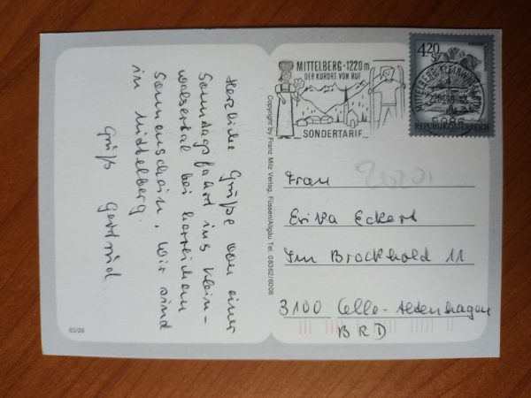 Postcard Kleinwalsertal - Image 2
