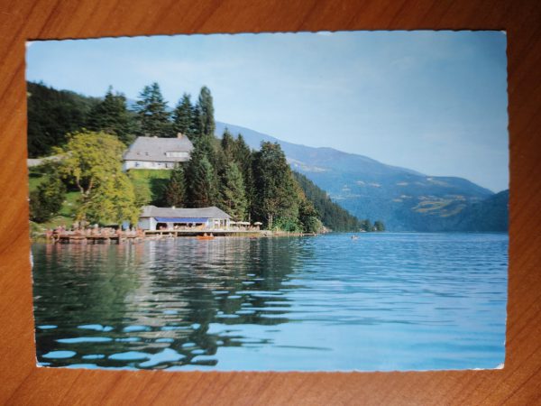 Postcard Millstattersee Villa Dellach